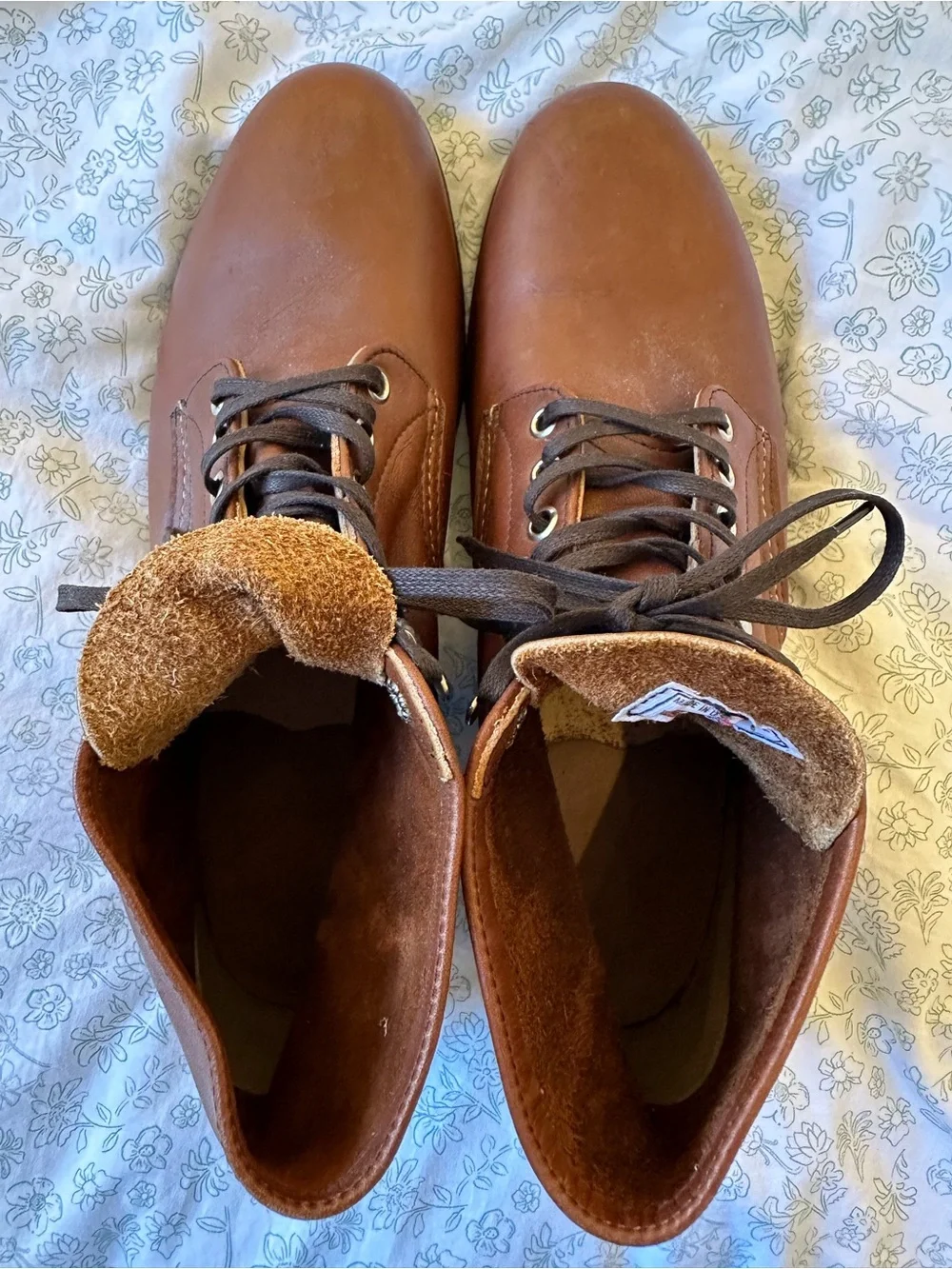 Red Wing Shoes vintage chestnut